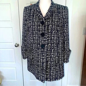 Isabella DeMarco Tahari Levine Blazer Coat Like New